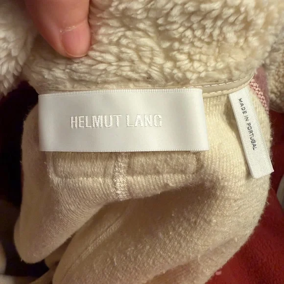 Helmut Lang Colorblock Sherpa Jacket - Picture 4 of 4